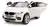 Camioneta Auto Bmw X6 M 12v 100w Gigante 2 Butaca Cuero Goma en internet