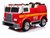 Camion Bateria Bombero 24v Cuero Ruedas Goma Rc Lanza Agua