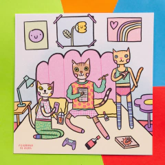 Mini láminas en internet