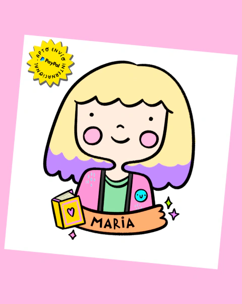 Retratos personalizados. (Envío digital.)