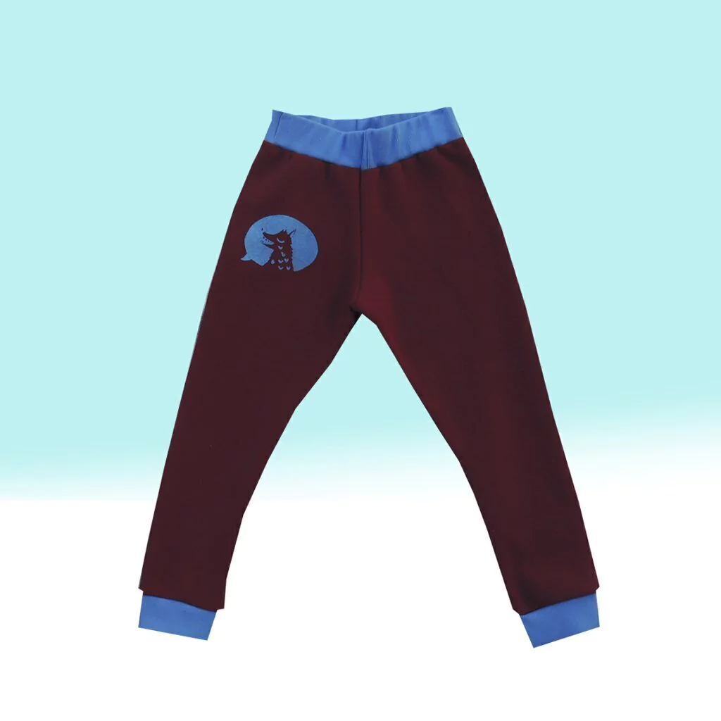 Pantalón lobo retro