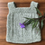 Chaleco tejido verde-handmade- - comprar online