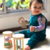 Jardinero plush petróleo para bebé - comprar online