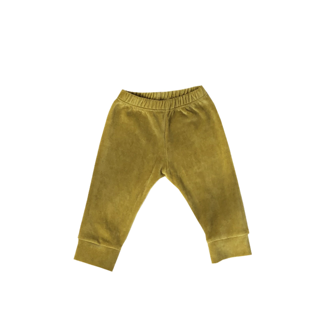 Pantalón ocre plush para bebé