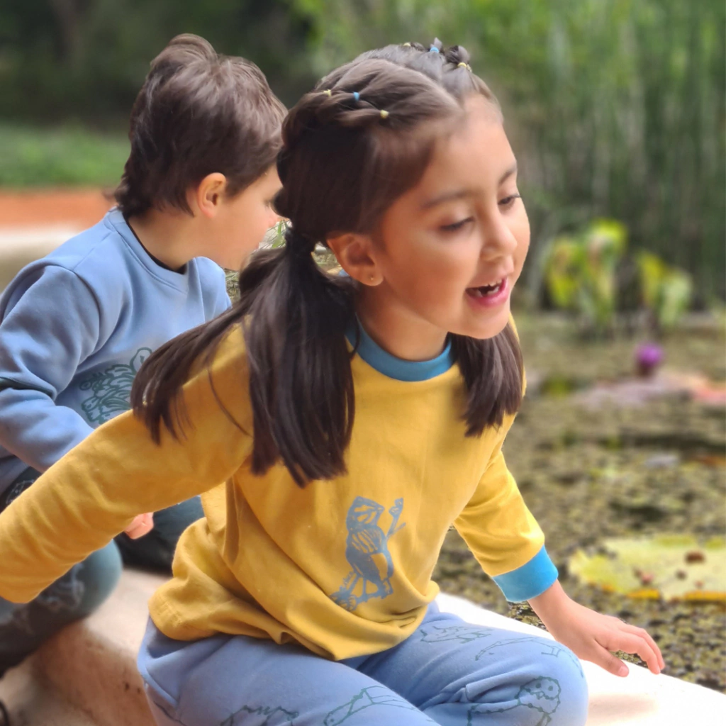 Remera ave miel niños