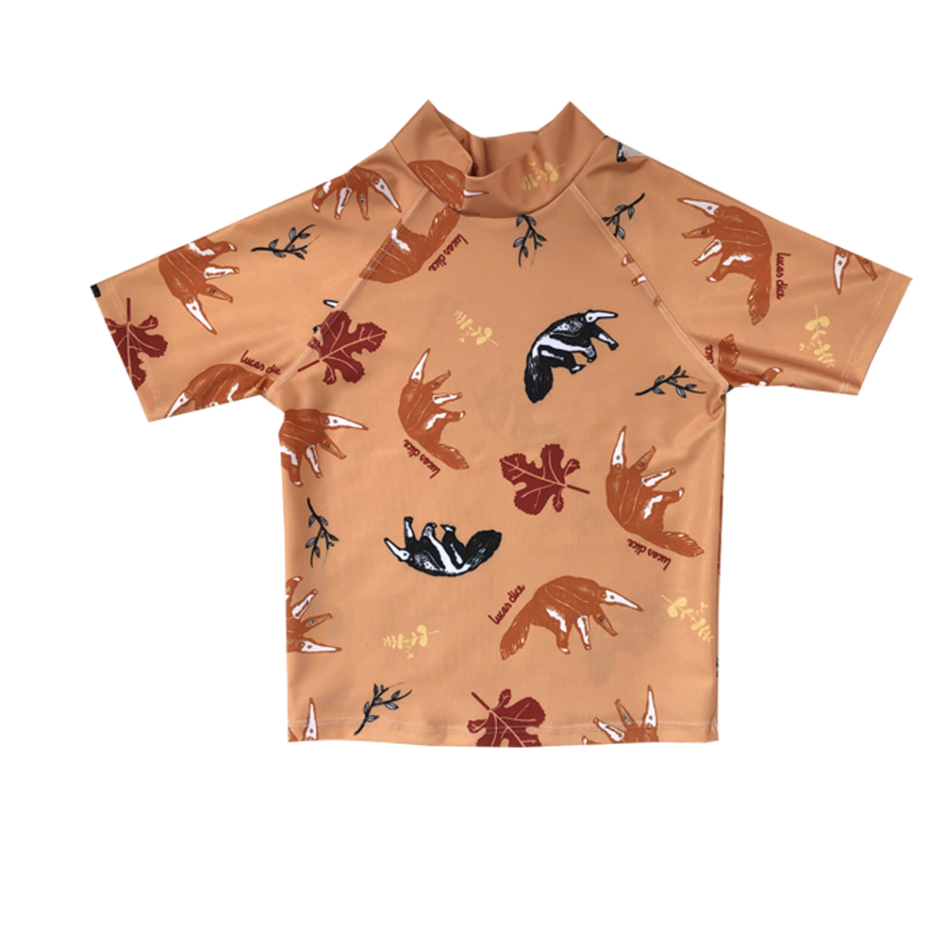 Remera para niños filtro uv oso
