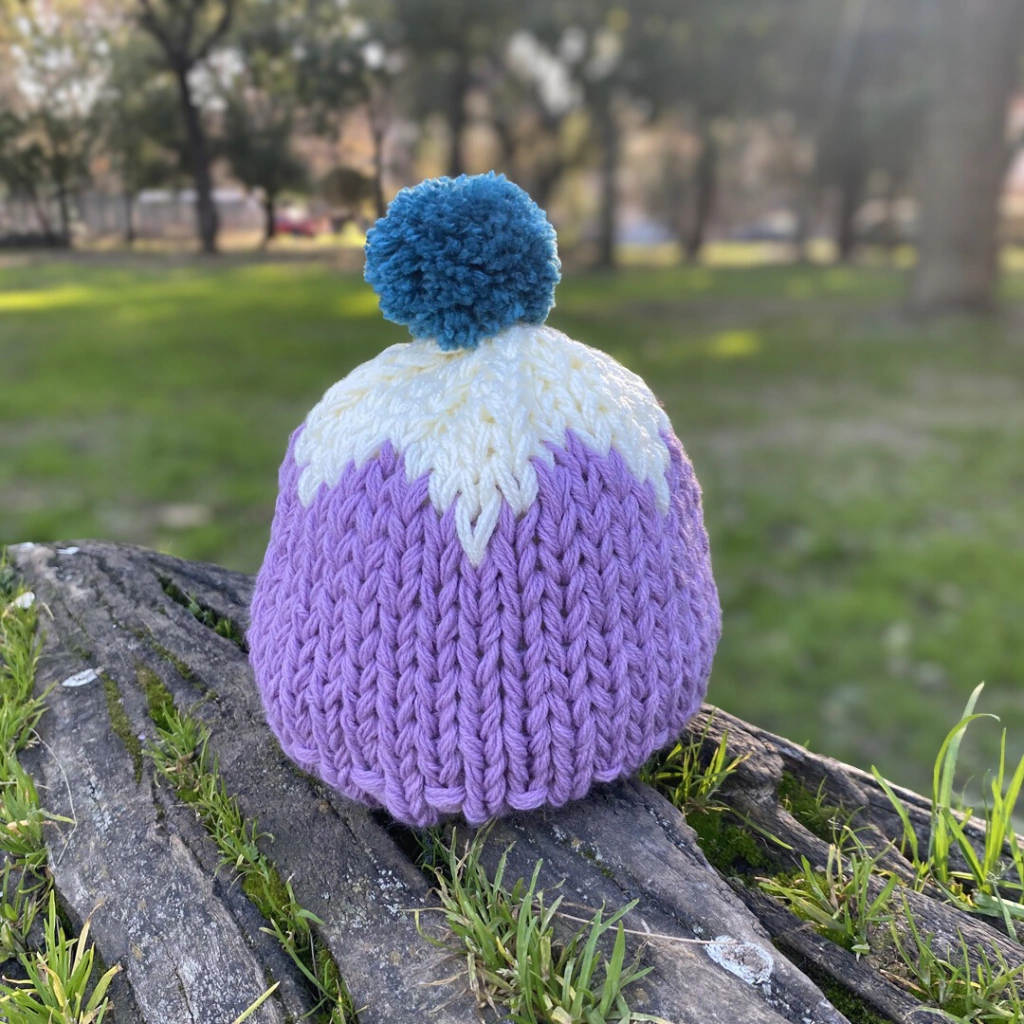 Gorrito Lila - Bebé
