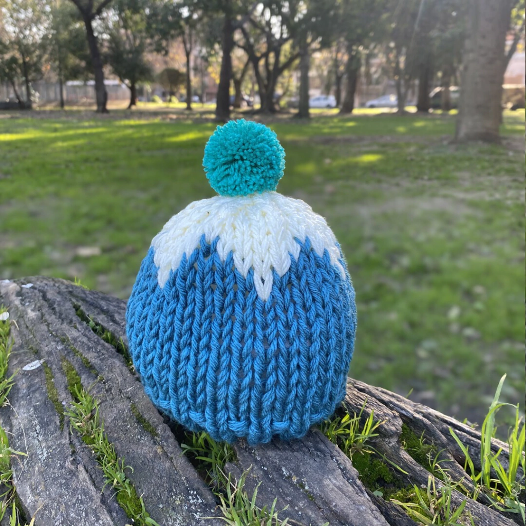 Gorrito azul