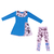 conjunto vestido y calza