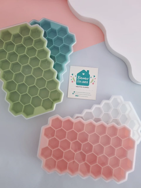 Cubetera con tapa - Hexa!