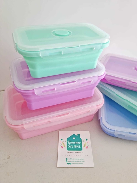 Tupper plegable mediano!