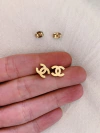 Aros CC acero dorado