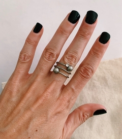 Anillo BUBBLE PLATEADO - comprar online