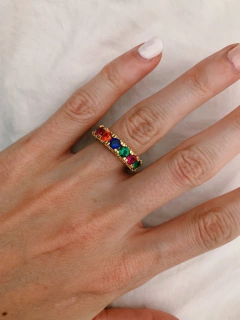Anillo GOLD RAINBOW