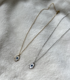 Collar LUCKY SILVER MANITO nacar - comprar online