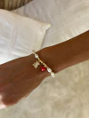Pulsera perlas RED TO