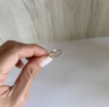 Anillo GOLD MINI VAN blanco