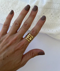 Anillo NIDO dorado