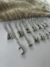 Collar INICIAL silver