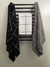 Imagen de Toalla baño negra cuadrille - Outlet