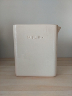 Jarra porta sachet MILK - comprar online