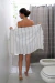 Toalla Baño Rayitas azules - comprar online