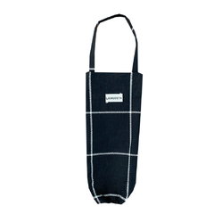 Porta Bolsas Negro Cuadrillé Blanco en internet