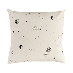 Almohadon Crudo Universo Negro - Langosta