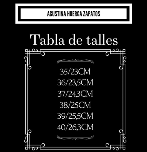 Banner de la categoría Tabla de talles