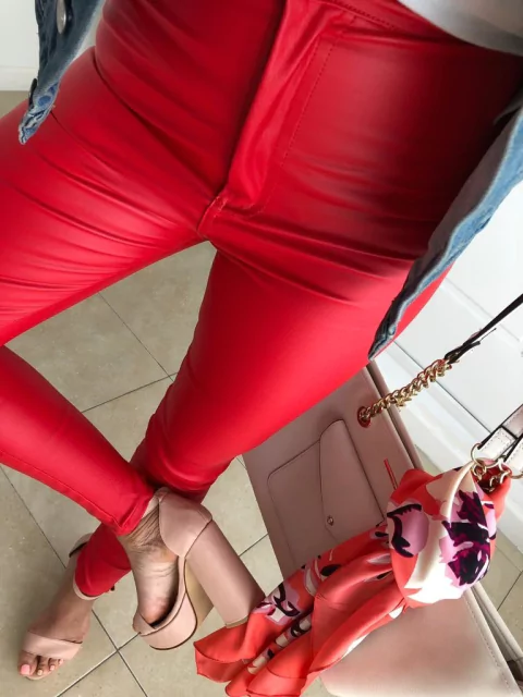 Sandalia Lupe Alta cuero rosa