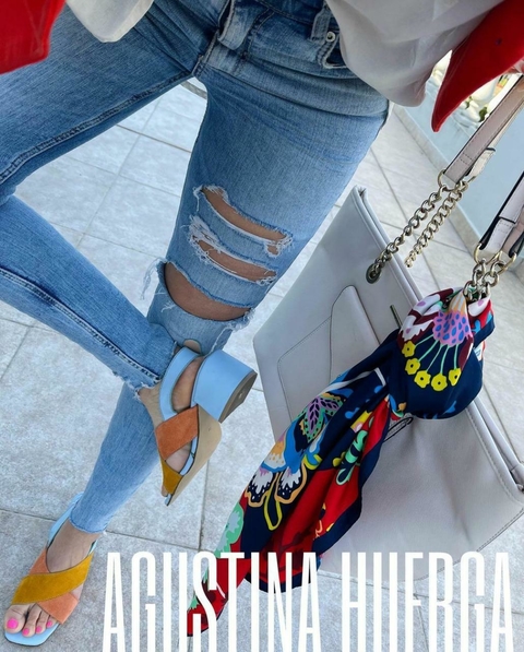 Sandalia Coco love orange