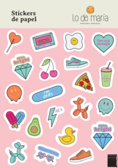 Imagen de Pack Stickers DE PAPEL