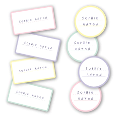 Stickers lavables x 80 - tienda online
