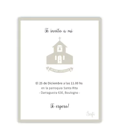 Invitación digital Comunión