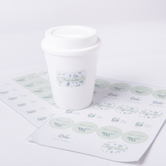 Stickers personales lavables Eucaliptus x 30