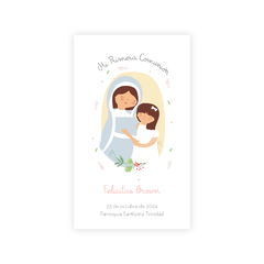Estampita abrazo x 24 - comprar online