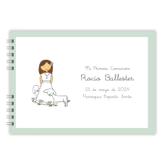 Libro de recuerdos Comunión mujer - Lo de María