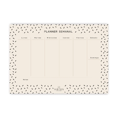 Planner semanal simple