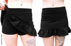 Pollera short Volados