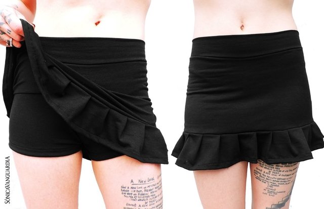 Pollera Short Volados thumbnail 2