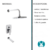 Grifería bañera marca Aqualaf modelo MARE - comprar online