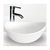 Bacha losa oval pequeña color blanco - comprar online