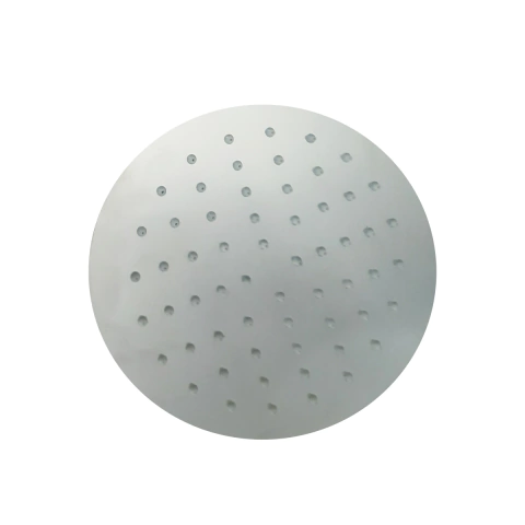 Flor ducha metalica 20x20 redonda