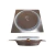 Rejilla desagüe quick clack acero baño cocina 10x10 - comprar online