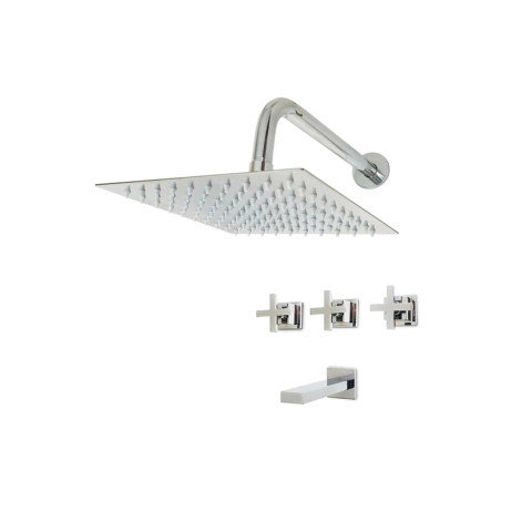 Grifería bañera marca Aqualaf modelo Status