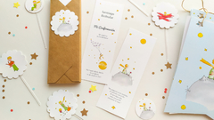 Estampita señalador Principito