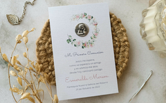 Estampita medalla Esmeralda - Angel Querubín - comprar online
