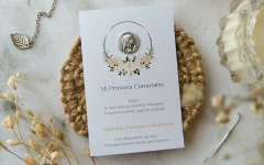 Estampita medalla Lourdes - Virgen de Lourdes en internet