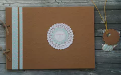 Bautismo bebe shabby aqua - comprar online