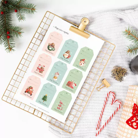 Kit Imprimible Divina Navidad